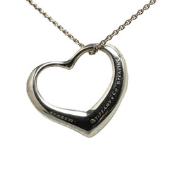 Tiffany heart necklace silver SV925 ladies TIFFANY&Co.