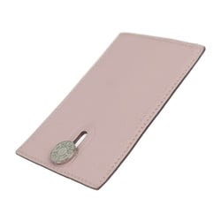 HERMES Hermes Serie Diavolo Pass Case - Chevre Pink Business Card Holder/Card C Engraved