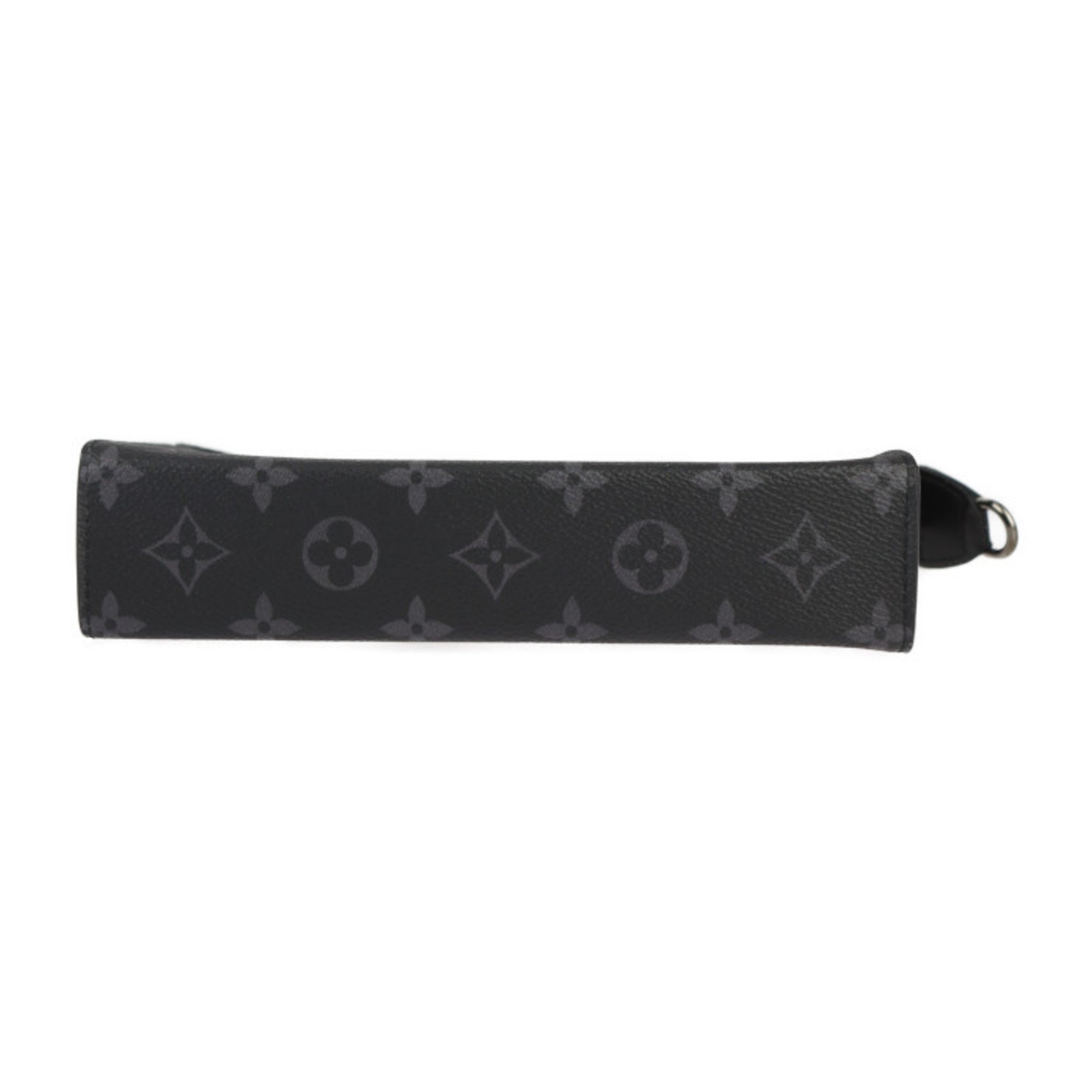 LOUIS VUITTON Louis Vuitton Gaston Wearable Wallet Shoulder Bag M81124 Monogram Eclipse Reverse Canvas Black Grey Second