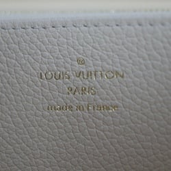 LOUIS VUITTON Louis Vuitton Zippy Wallet Long M81914 Monogram Empreinte Cream Rose Trianon Round