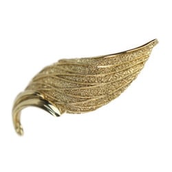 BALENCIAGA Balenciaga pin brooch Brooch - Metal gold feather motif