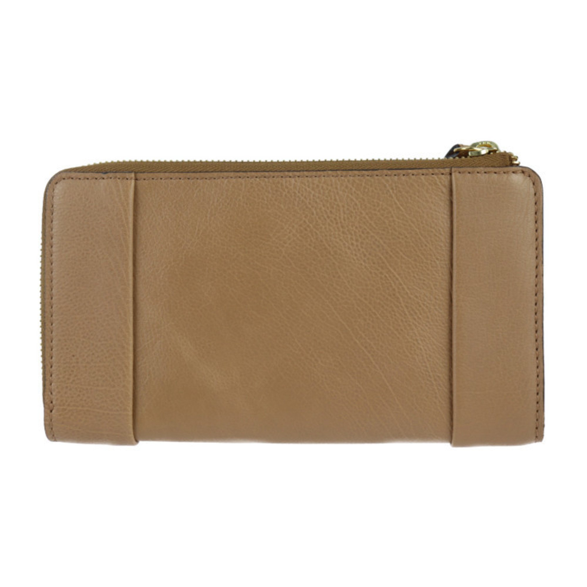 Chloé Chloe ELSIE Long Wallet 3P0592 Leather Brown L-Shaped