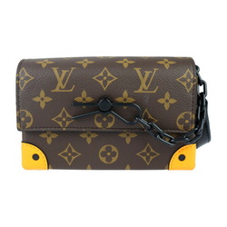 LOUIS VUITTON Louis Vuitton Steamer Wearable Wallet Shoulder Bag M82534 Monogram Canvas Leather Brown Black Orange Pochette Crossbody