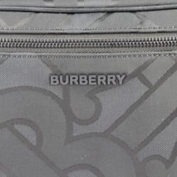 BURBERRY Backpack TB Monogram Backpack/Daypack 8043706 Jacquard x Leather Black