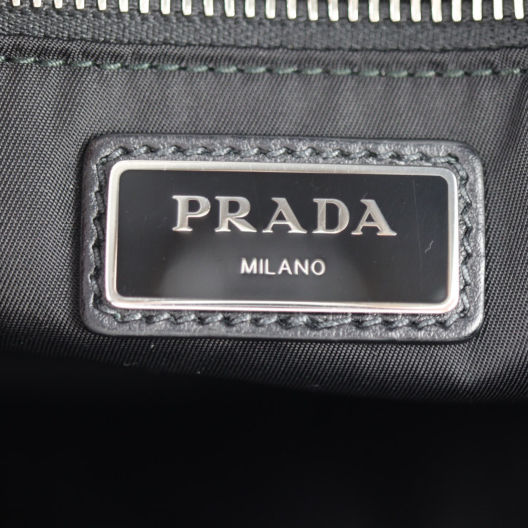 PRADA Prada Crossbody Bag Shoulder 2VH088 Nylon Black