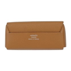 HERMES Hermes Miroir Lipstick Case Accessory - Veau Madame Gold Y Stamp