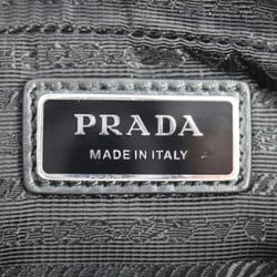 PRADA Prada Crossbody Bag Shoulder 2VH170 SAFFIANO TRAVEL Leather Black Triangle Plate Coin Included