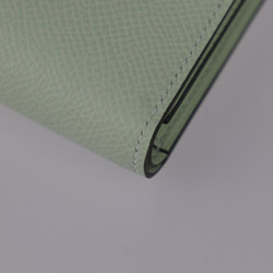 HERMES Hermes Bearn Combination Tri-fold Wallet - Epsom leather Vert Fizz B stamp