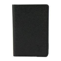 LOUIS VUITTON Louis Vuitton Organizer de Poche Business Card Holder/Card Case M30537 Taiga Ardoise Bi-fold Holder