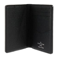 LOUIS VUITTON Louis Vuitton Organizer de Poche Business Card Holder/Card Case M30537 Taiga Ardoise Bi-fold Holder