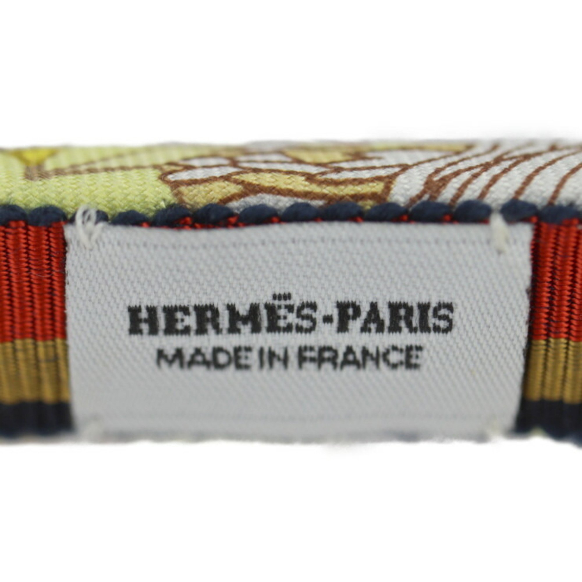 HERMES ELSA Fashion Accessories - Silk Yellow Multicolor Headband Hair