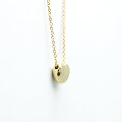 Tiffany Bean Yellow Gold (18K) Men,Women Fashion Pendant Necklace (Gold)