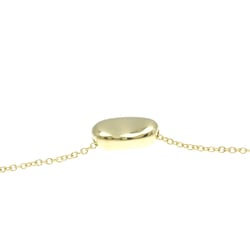 Tiffany Bean Yellow Gold (18K) Men,Women Fashion Pendant Necklace (Gold)