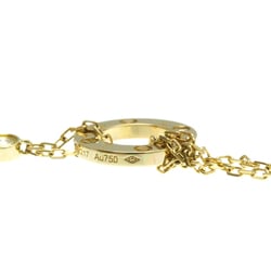 Cartier Love Circle Necklace B7219500 Yellow Gold (18K) Diamond Men,Women Casual Pendant Necklace (Gold)