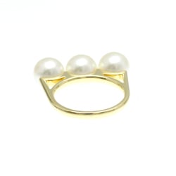 Tasaki Balance Era R-4418 Yellow Gold (18K) Fashion Pearl Band Ring Gold