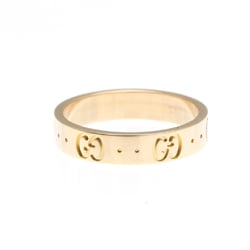 Gucci Icon Pink Gold (18K) Fashion No Stone Band Ring Pink Gold