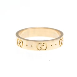 Gucci Icon Pink Gold (18K) Fashion No Stone Band Ring Pink Gold