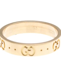 Gucci Icon Pink Gold (18K) Fashion No Stone Band Ring Pink Gold