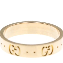 Gucci Icon Pink Gold (18K) Fashion No Stone Band Ring Pink Gold