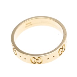 Gucci Icon Pink Gold (18K) Fashion No Stone Band Ring Pink Gold