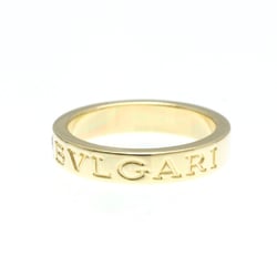 Bvlgari Double Logo Yellow Gold (18K) Fashion Diamond Band Ring Gold