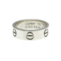 Cartier Love Love Ring White Gold (18K) Fashion No Stone Band Ring Silver