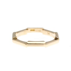 Gucci Link Toe Ring Pink Gold (18K) Fashion No Stone Band Ring Pink Gold