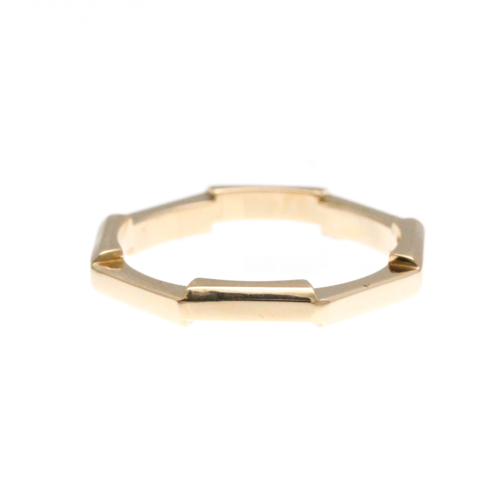 Gucci Link Toe Ring Pink Gold (18K) Fashion No Stone Band Ring Pink Gold