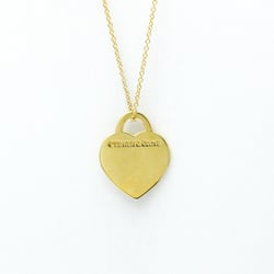 Tiffany Notes Heart Tag Necklace Yellow Gold (18K) Men,Women Fashion Pendant Necklace (Gold)