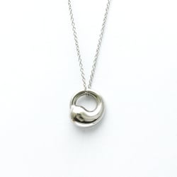 Tiffany Eternal Circle Silver Men,Women Fashion Pendant Necklace (Silver)