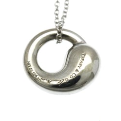 Tiffany Eternal Circle Silver Men,Women Fashion Pendant Necklace (Silver)