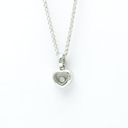 Chopard Happy Diamond Heart 794854 White Gold (18K) Diamond Men,Women Fashion Pendant Necklace (Silver)