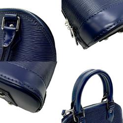 Louis Vuitton LOUIS VUITTON Handbag Shoulder Bag Epi Alma BB Leather Indigo Blue M40855 z2692