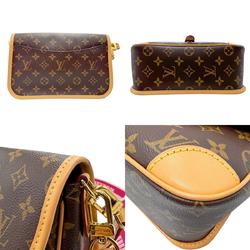 Louis Vuitton LOUIS VUITTON Shoulder Bag Monogram Diane NM PM Canvas Brown Women's M46049 z2724