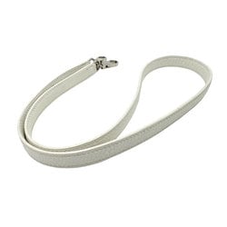 Hermes Shoulder Strap for Kelly and Bolide, Taurillon Clemence, White, Silver, Men's Women's z2723