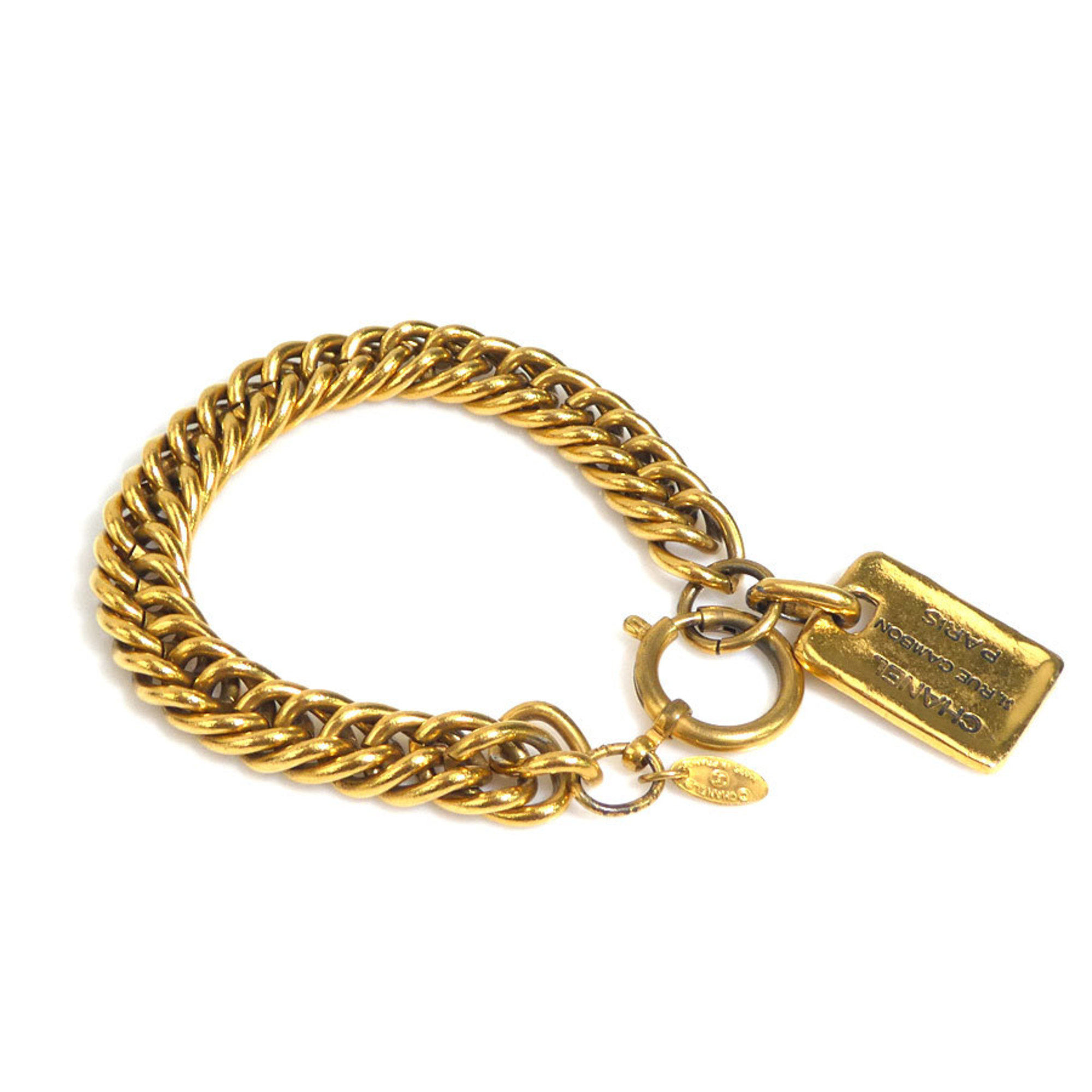 CHANEL Bracelet 31 RUE CAMBON Metal Gold Women's e59467a