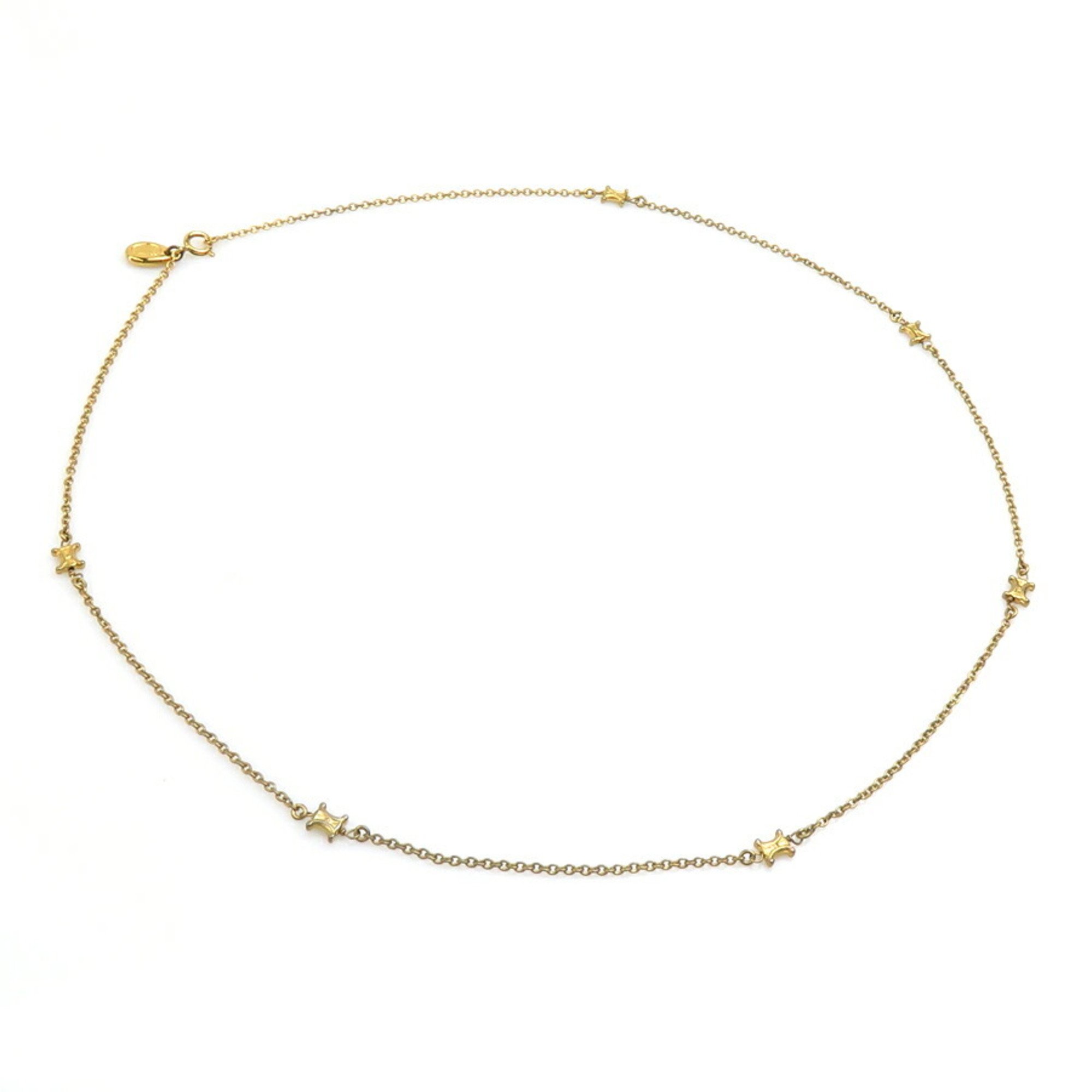 CELINE Necklace Metal Gold Women's e59509g