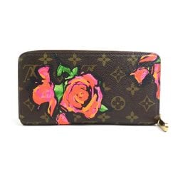 Louis Vuitton LOUIS VUITTON Round Long Wallet Monogram Rose Zippy Canvas Brown Multicolor Gold Women's M93759 e59477a