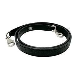 Hermes HERMES Shoulder Strap for Kelly/Bolide, Estimated Togo, Black, Silver, Men's/Women's z2722