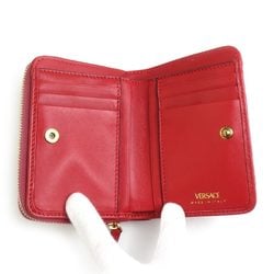 Versace VERSACE Bi-fold wallet Medusa leather red ladies h30651a