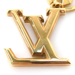 Louis Vuitton LOUIS VUITTON Key Ring Charm LV Facet Metal Gold Women's M65216 e59490a