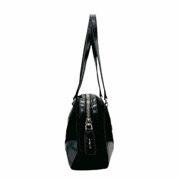 PRADA handbag nylon leather black ladies z2728