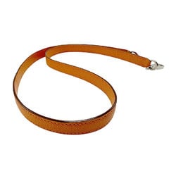 Hermes HERMES Shoulder Strap Chevre Mysore Orange Silver Men's Women's z2716