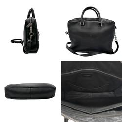 Saint Laurent SAINT LAURENT Handbag Bag Shoulder Sac de Jour Leather Black Men's 480586 z2707