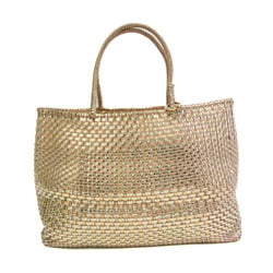 Anteprima Intreccio Women's Wire,PVC Tote Bag Gold