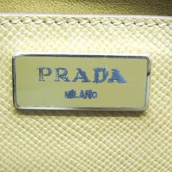 Prada Saffiano BN2553 Women's Leather Handbag,Shoulder Bag Camel