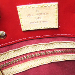 Louis Vuitton Monogram Vernis Reade PM M91990 Women's Handbag Pomme D'amour,Red Color