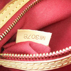 Louis Vuitton Monogram Vernis Reade PM M91990 Women's Handbag Pomme D'amour,Red Color