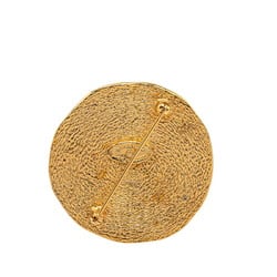 CHANEL 31 RUE CAMBON Brooch Gold Plated Women's