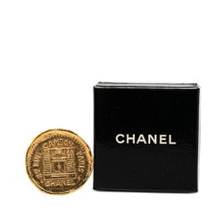 CHANEL 31 RUE CAMBON Brooch Gold Plated Women's